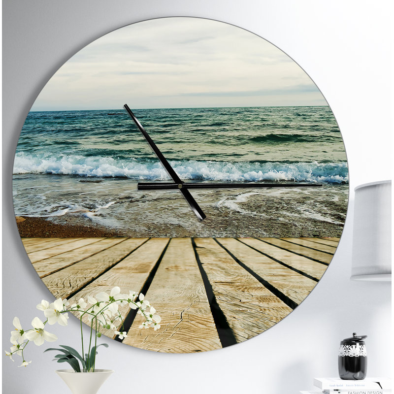 Horloge murale moderne, Moyen