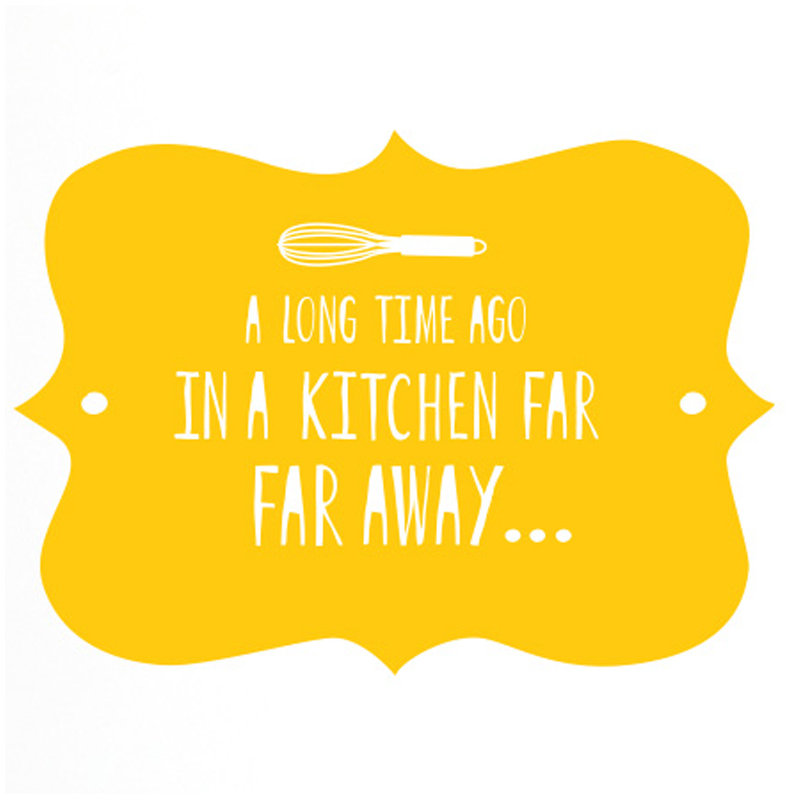 Wall Decal, Medium, Dark Yellow
