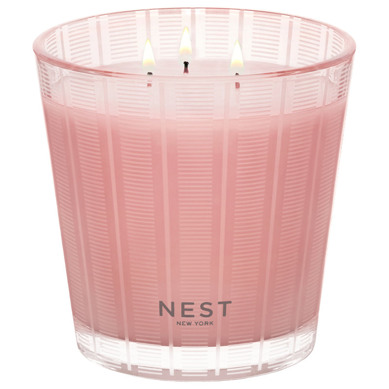 Himalayan Salt & Rosewater Votive Candle, 3-Wick