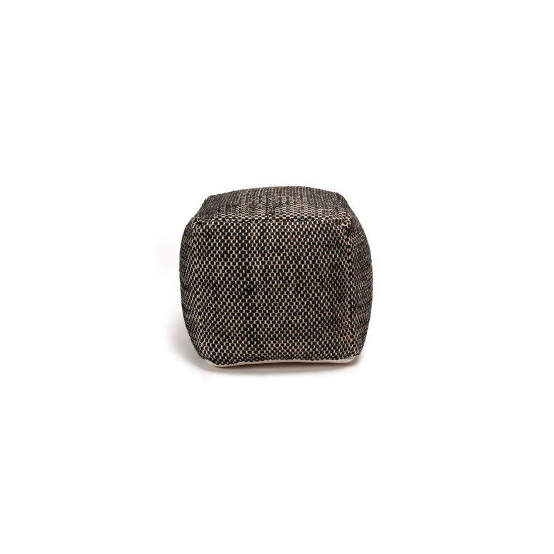Rosilynn 45cm Wide Footstool Ottoman, Black