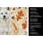 White Akita Heirloom Fall Kitchen Towel-1218230996
