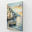 «Positano Azure Retreat», grande impression sur toile-490880723
