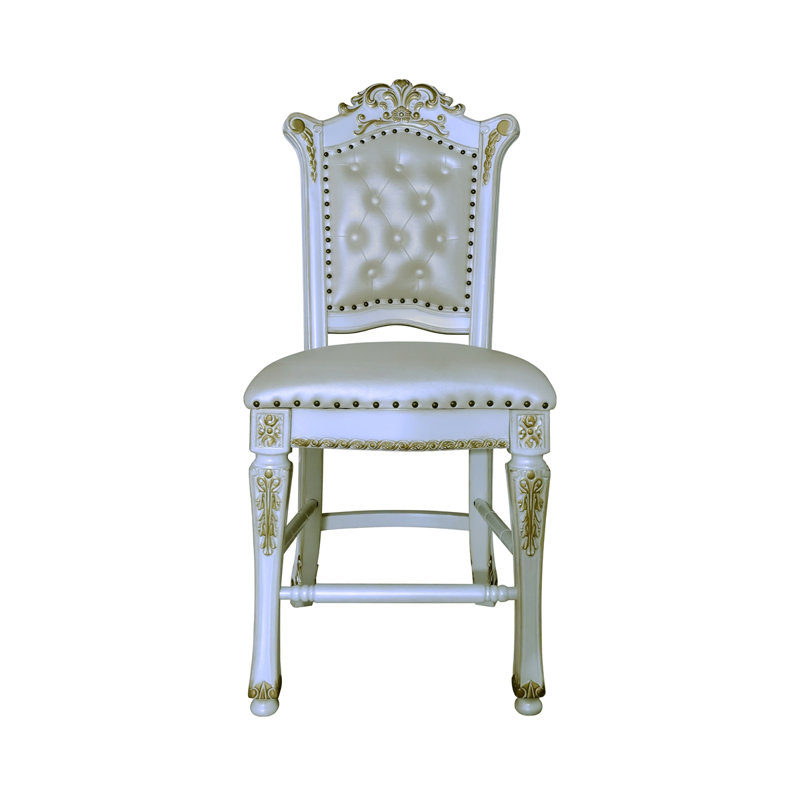 Chaise à hauteur de comptoir Vendome (ensemble de 2)