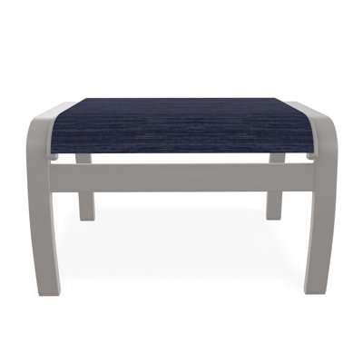 Belle Isle Sling Aluminum Frame Ottoman