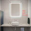 Miroir DEL Riven, couleur réglable 3000K / 4200K / 6400K-789884495-789884503