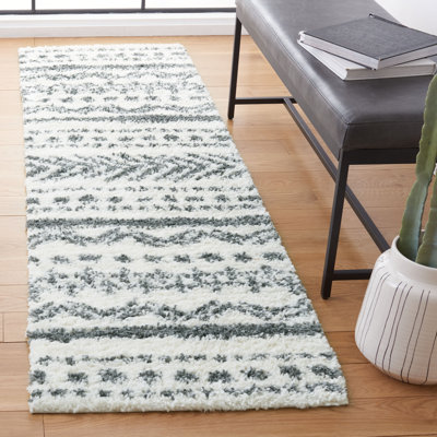 Kanatbek Shag Performance Southwestern Rug