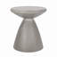 Table d'appoint d'extérieur en béton léger