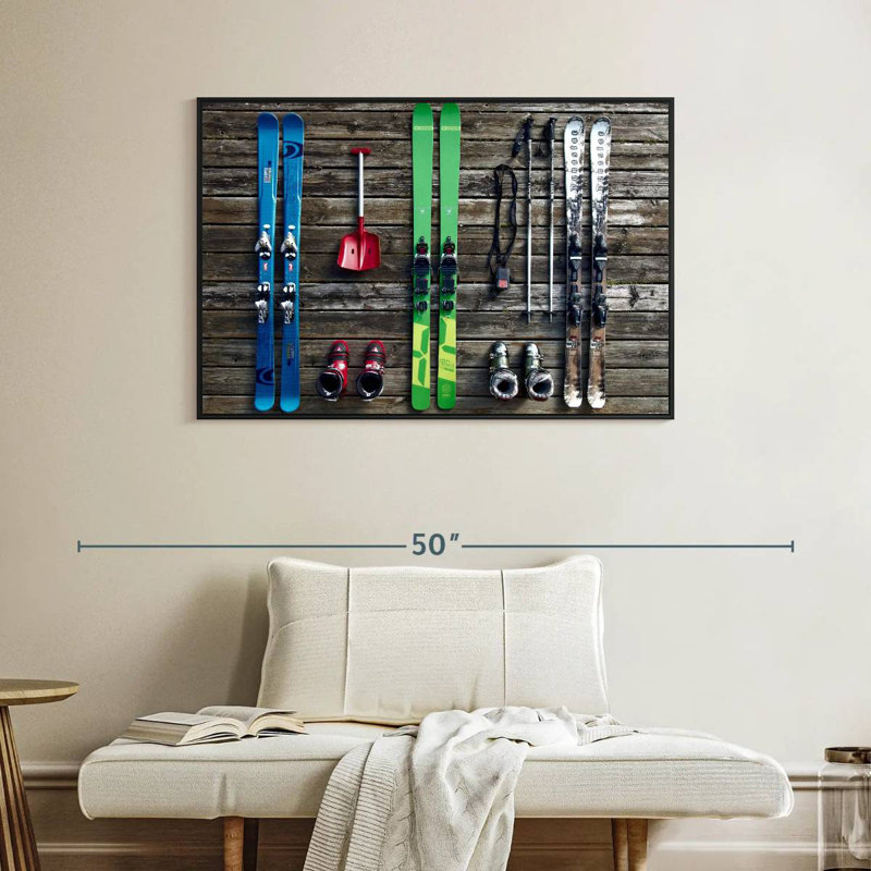 Équipement de ski, Cadre flottant noir, 40 po x 27 po