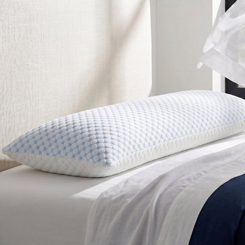 Oreiller moyen en mousse viscoélastique gélifiée Scarlett, Oreiller pour le corps, Ensemble de 1