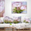 Coussin White Tulips