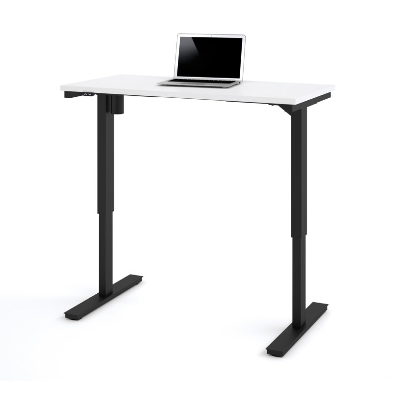 Bureau pour travailler debout, H 45 po x l 48 po x P 24 po, Blanc