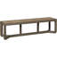 Drift Outdoor Teak Bench