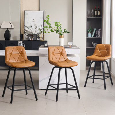 Tabouret de comptoir pivotant 26 po