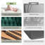 Chaise de travail en velours Doreen-1220209881