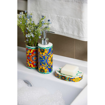 Ceramic Bathroom Accessory Set