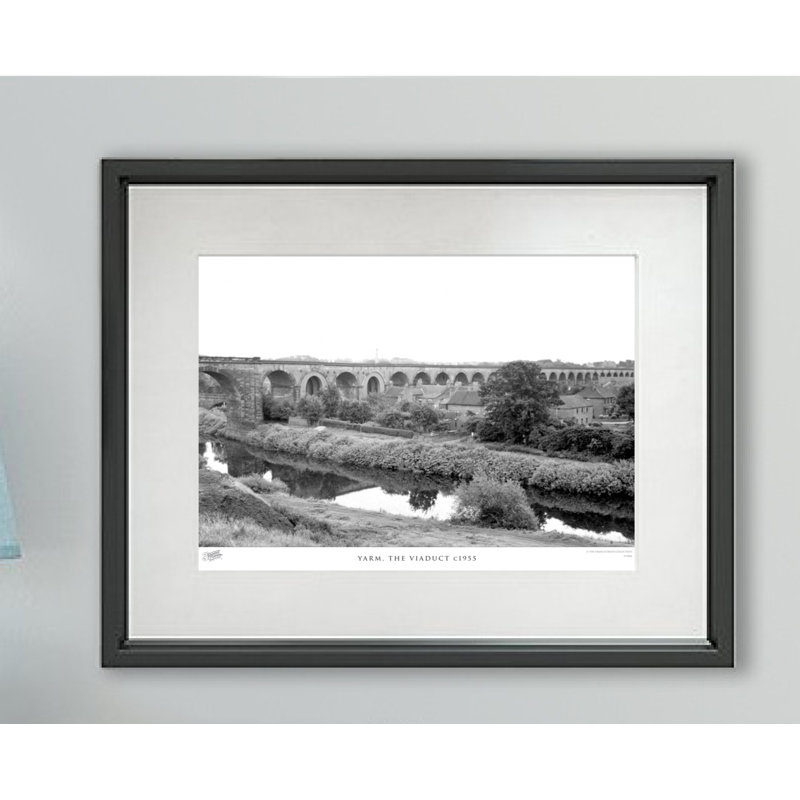 Yarm, The Viaduct C1955 - Single Picture Frame Print, 60cm H x 80cm W x 2.3cm D