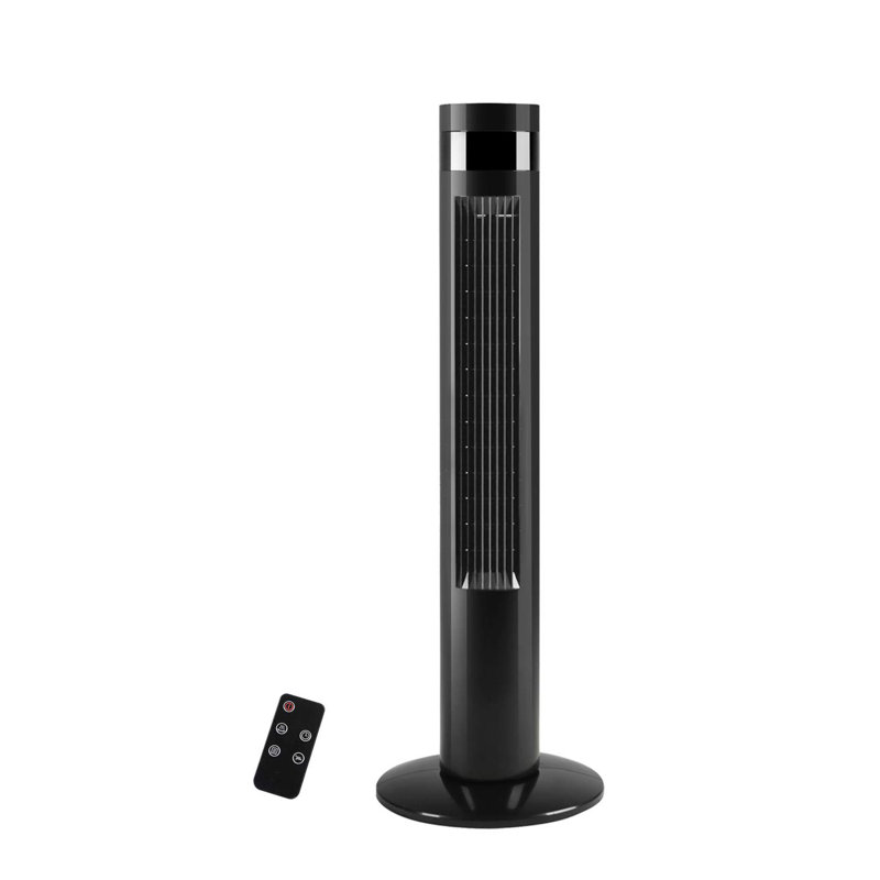 Ventilateur tour oscillant 35,43 po KELIVOL, Noir