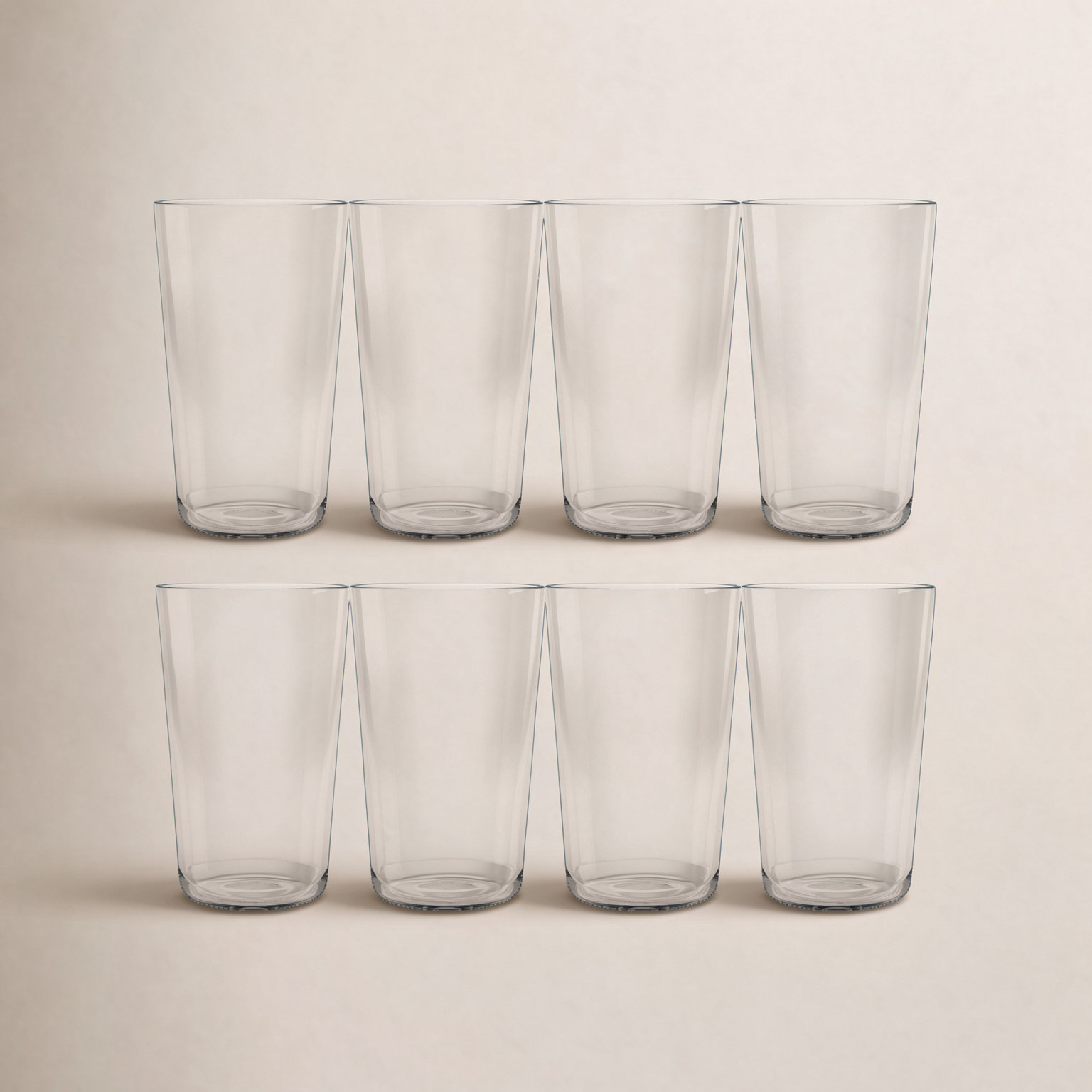 Larsa 21.4oz. Acrylic Drinking Glass Set
