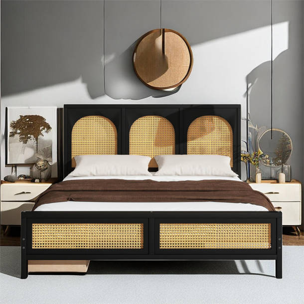 Bay Isle Home Achintya Rattan Dresser with 7 Drawers & Reviews | Wayfair