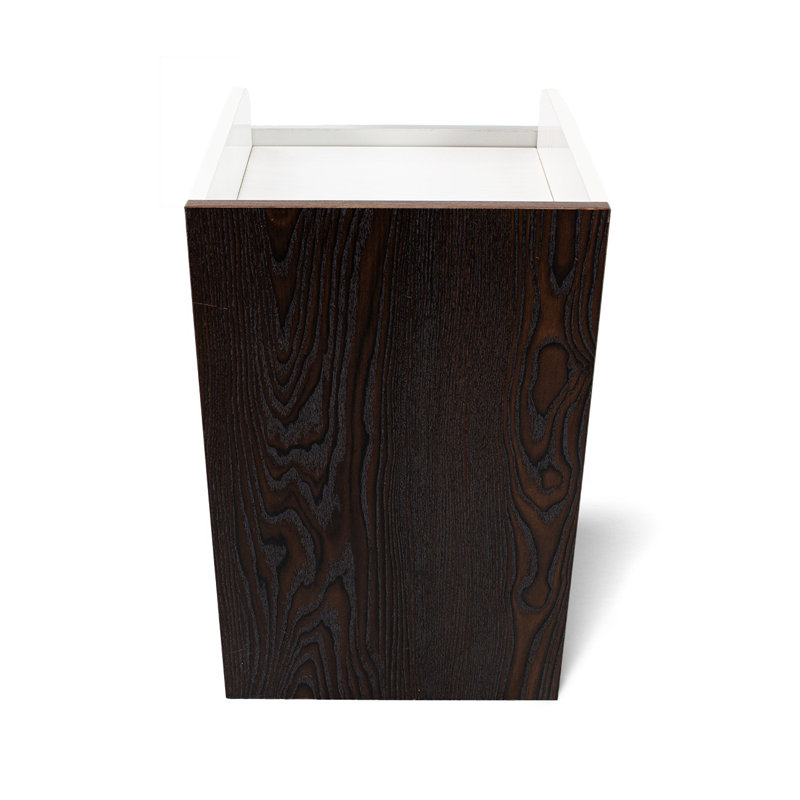 Commode à 2 tiroirs, Brun foncé
