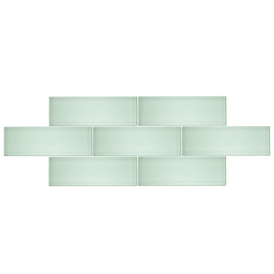 4" x 12" Glass Subway Tile