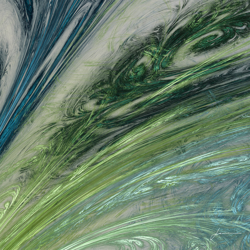 Altitude III by James Burghardt - Wrapped Canvas Painting, 91cm H x 91cm W