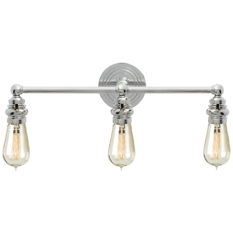 Boston 3 - Light Vanity Light, Chrome
