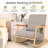 Isnesh Solid Wood Rocking Chair