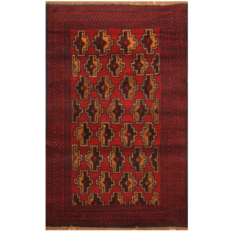 Hartste Wool Geometric Indoor Rug
