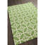 Tapis vert en laine noué à la main touffeté à la main Electra Authentic-19940424