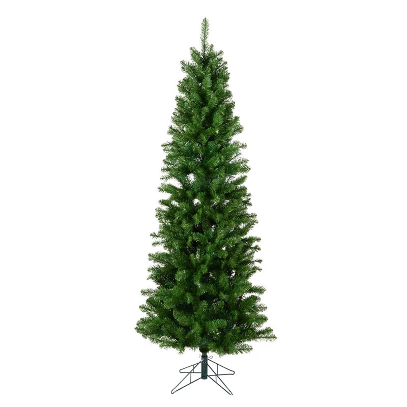 Sapin de Noël artificiel vert 4,5 pi et base