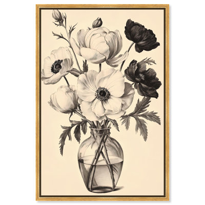 «Dutch Dawn», illustrations florales sur toile par Art Remedy