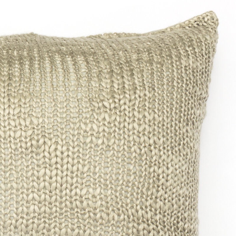 Dennis Throw Pillow, Sea Foam