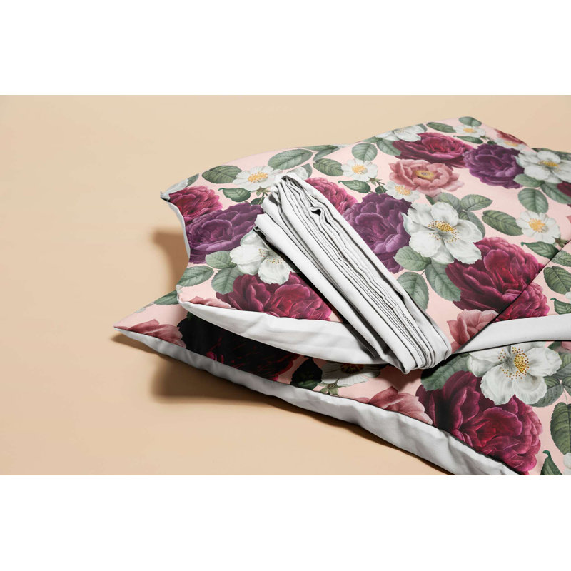 Super King Quilt Cover Set, 100% Soft Polyester & Cotton Blend, 102.4 x 86.6 Duvet Cover & 19.7 x 31.5 Pillowcases (2 Pieces) | Machine Washable, Envelope & Button Closure | Elegant & Durable Bedding Solution