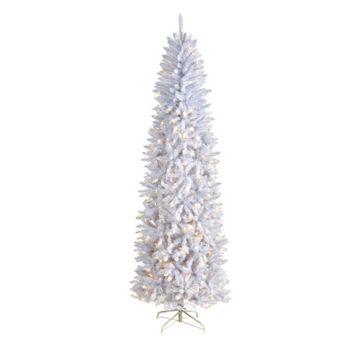 Lighted Artificial Fir Christmas Tree
