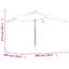 Baheerathan 300cm Market Parasol-6290096