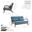 Pippi 2 Seater Sofa-1692823384