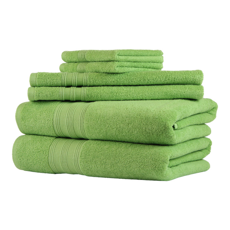 100% Cotton Midweight Mulit-Size Set, Green
