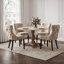 51cm H Velet Upholstered Accent in Khaki-135000305