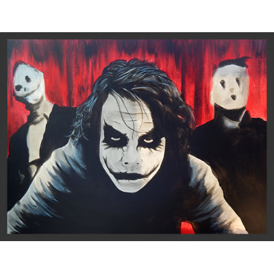«Joker Chaos» par Ed Capeau, reproduction de peinture acrylique