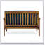 Ensemble de causeuse et de table basse pour l'extérieur WillowBrook, durable et élégant pour la détente et le divertissement-130622895