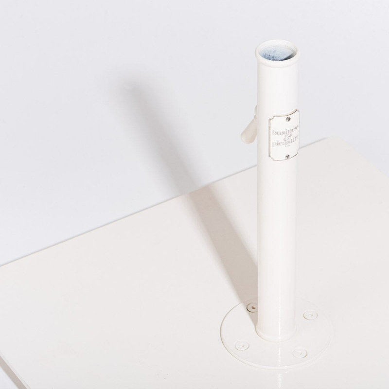 Classic Umbrella Base, Antique White, No