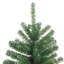 Artificial Hinged Christmas Tree Green PVC and Metal-816563601