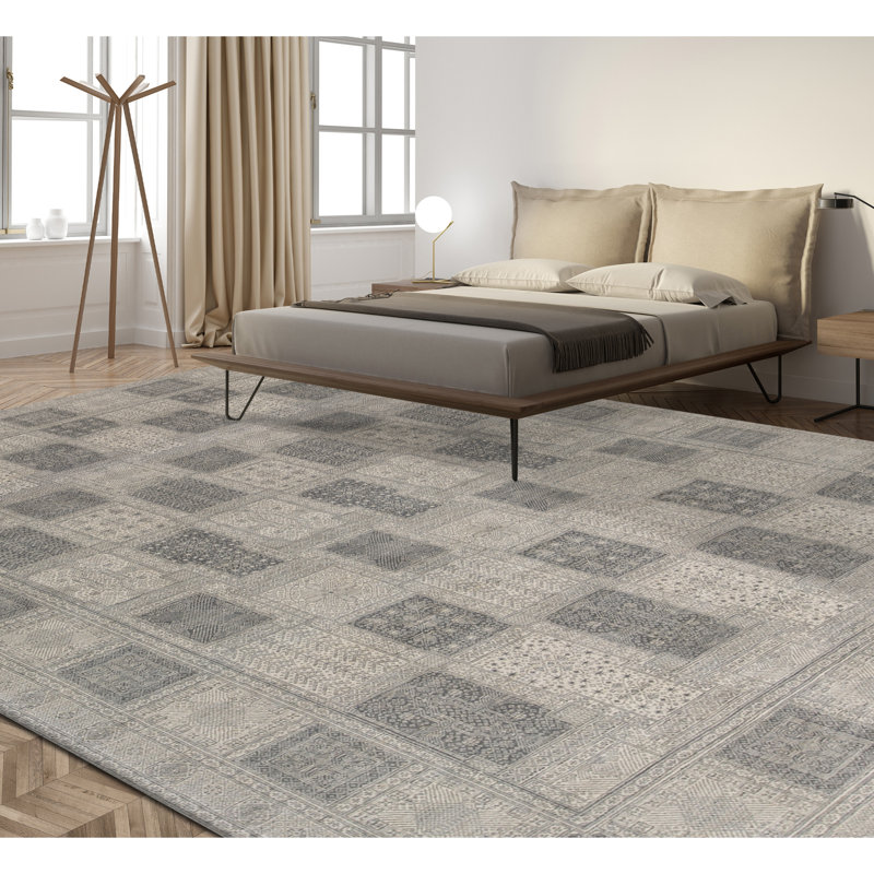 Signature Wool Patchwork Area Rug