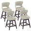 Tabouret de comptoir pivotant en bois massif 26 po-900163546-900163547