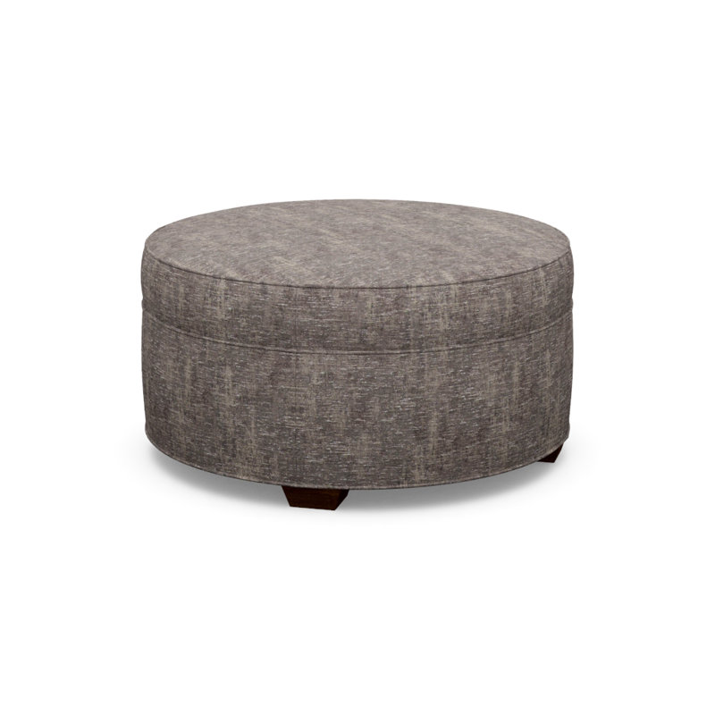 Round Ottoman, Walnut, 3906-73