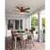 52" Mill Valley 5-Blade Outdoor Ceiling Fan with Light Kit