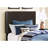 Bed, Bedroom, Upholstered, Transitional-930655704