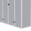 Grey Plastic Outdoor Storage Shed