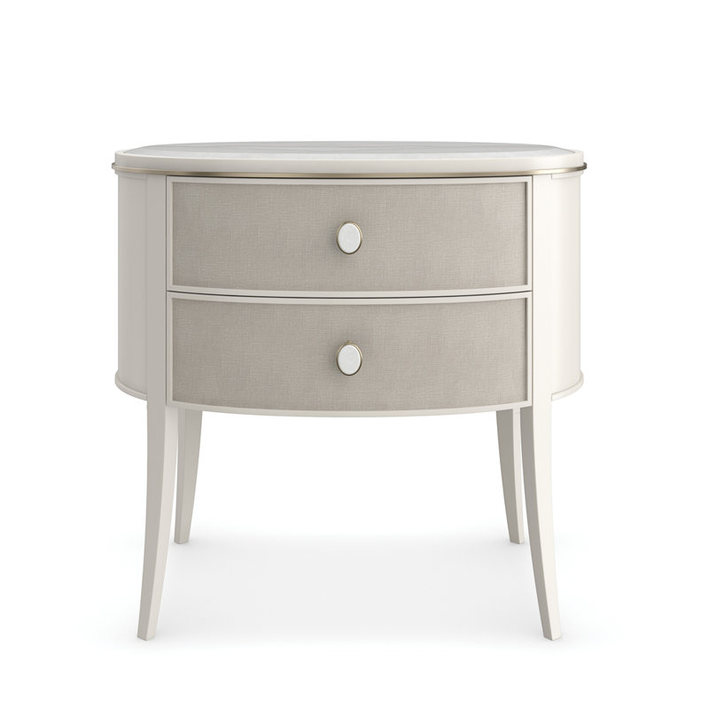 Soft Embrace 28'' W Solid Wood Nightstand